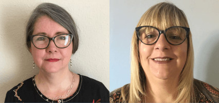 Liz Wilson and Wendy Burt, Dimensions family consultants