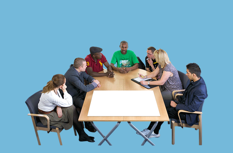 people in meeting