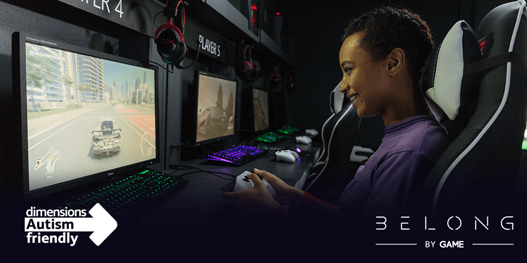 dimensions and belong by game announce autism friendly partnership